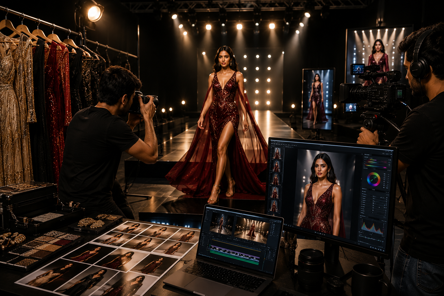 Costume, Makeup, Ramp Photos & Videos